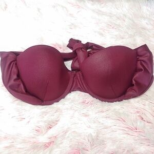 Apt 9 top swimwear Maroon Size Medium